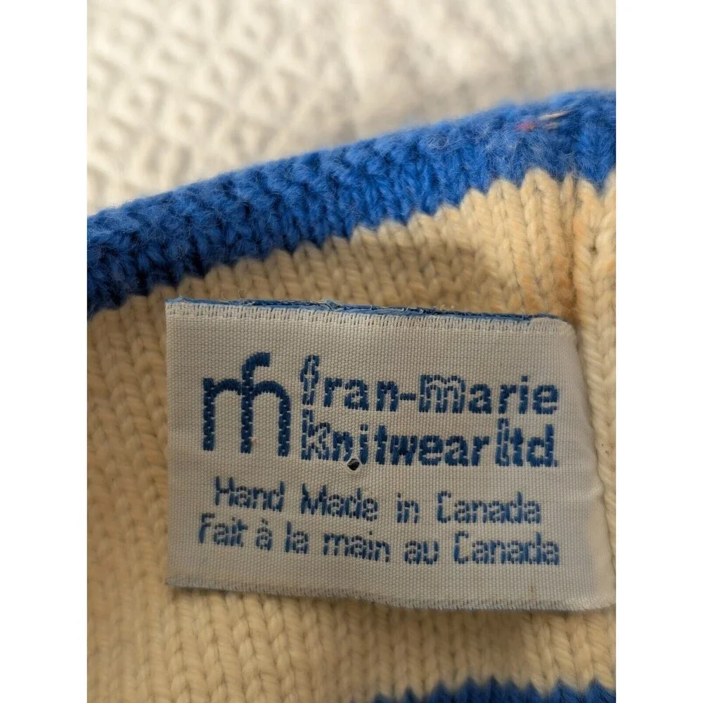 Vintage Fran-marie Knitwear Ltd Hand Made In Canada Headband
